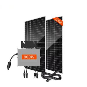 Convertisseur solaire hybride polyvalent avec batterie intégrée pour le camping et les systèmes d'alimentation photovoltaïque hors réseau - Product Image 4