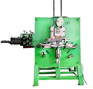 Automatic 2-8mm D Buckle Wire Forming Hook Making Machine