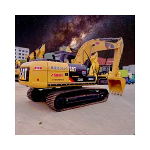 Gebraucht Caterpillar CAT 320D 20 Tonnen japanischer Original-Hydraulik-Raupenbagger gebraucht-Bohrmaschine