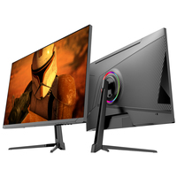 Nouveautés Moniteur de jeu en gros 27/32 pouces Écran LED incurvé plat IPS 165/180/240Hz Port DP Rétroéclairage RVB 1ms