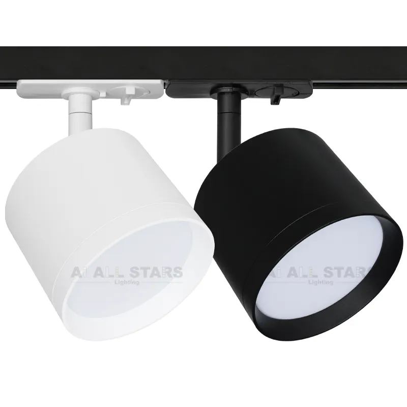 Commercial Track Lights Gx53 LED Lamps Downlight Replaceable Hotel Project Spot Ceiling Down Light Frame Housing Fixture