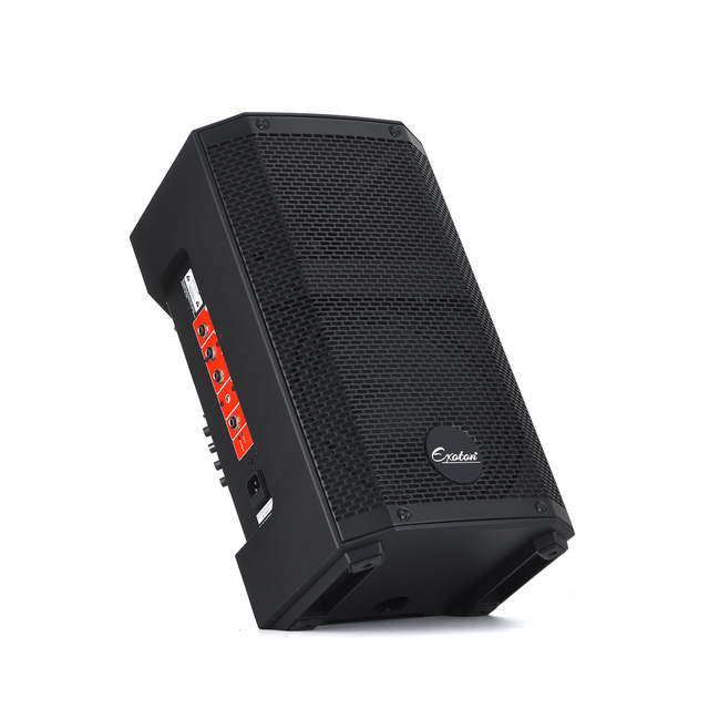 HYANKA E-B10 10 Inch Active Battery Powered Plastic Speaker DSP Audio USB FM TWS Mic Guitar Input 150W RMS