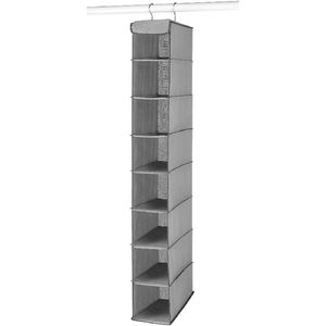 Étagères à chaussures suspendues modernes pliables de bonne qualité, 8 sections, en tissu non tissé, organisateur de placard, étagères de rangement - Product Image 1