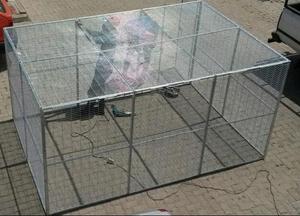 Vente en gros de grandes cages à chiens soudées pour l'extérieur/grands enclos pour chiens d'extérieur - Product Image 6