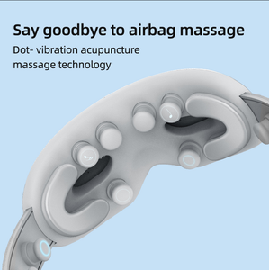 KV 2024 3D Dot Heated Smart Eye Massager Wand Juego eléctrico Dispositivo de masaje de ojos masajeador de ojos inteligente para niños adolescentes y adultos - Product Image 2
