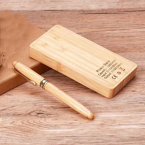 Customizable A5 Bamboo Hardcover <b>Notebook</b> Gift <b>Set</b> Digital Printing Leather USB Pen Keychain Gift Box for Thanksgiving - Product Image 2