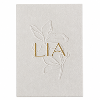 Cartes de remerciement personnalisées, invitations de mariage, cartes de vœux avec logo en relief et designs sur papier texturé