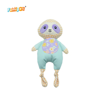 Jouet en peluche couineur pour chien Famipet, nouveau design printanier coloré avec animaux, mignon, doux et froissé, fabriqué sur mesure