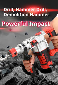 <span class=keywords><strong>Marteau</strong></span> de démolition électrique industriel 2200W 220V de qualité professionnelle, <span class=keywords><strong>marteau</strong></span> perforateur de <span class=keywords><strong>bricolage</strong></span>, diamètre 26mm, <span class=keywords><strong>marteau</strong></span> perforateur pour béton - Product Image 5