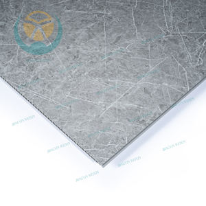 Sensa-panel de pared de PVC para decoración interior, panel de pared gris claro de 1 m de ancho para habitación húmeda - Product Image 5