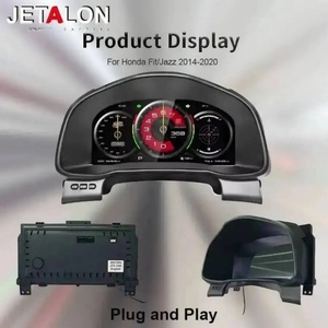 Pour Honda Fit Jazz 2014-2020, compteur de vitesse GPS, écran LCD, tableau de bord numérique, cockpit virtuel, tachymètre, odomètre - Product Image 5