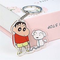Gantungan Kunci Akrilik Holografik Transparan Custom, Gantungan Kunci Holografik Transparan, Buat Gantungan Kunci Akrilik Anime Sendiri