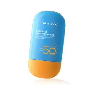 private label vitamin c sunscreen lotion prevent skin sunburn korean sunscreen for face prevent UVB rays sunscreen for dark skin