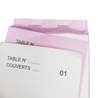 Bloc De Commande Couleur Tripli Carboness Pape Order Book NCR Guest Check Book Ducket Book for Restaurant Waiter