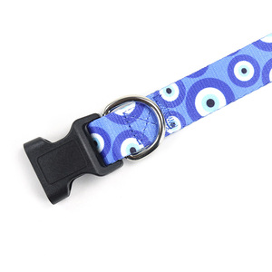 Tùy chỉnh bộ lạc in mẫu thiết kế độc đáo phong cách mềm mại thoải mái Puppy collars ác mắt chó cổ áo - Product Image 5