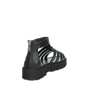 Sandali Neri con Plateau e Cinturini Cult Girls' T-270, Calzature Estive - Product Image 3