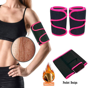 4 mujeres grasa Sauna brazo cinturón de adelgazamiento de <span class=keywords><strong>la</strong></span> parte superior del brazo formadores - Product Image 4