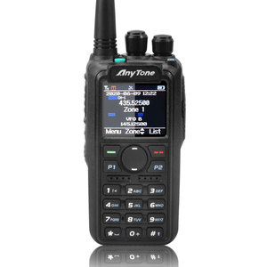 AnyTone AT-D878UVII Plus Dual Band Blvetooth PTT Digital/Analog APRS & TX AES256 Ecryption USB-C Charge AT-D878UVI - Product Image 1