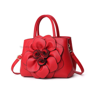 High Quality New Style Lady Trend Shoulder Bags Luxury Women's <b>Handbags</b> With Flower - Product Image 1
