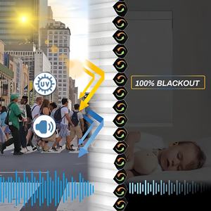 Tùy Chỉnh Vải Di Động Bóng Râm Rèm Con Lăn Cơ Động Cơ Tổ Ong Cửa Sổ Màu Cho Nhà Của Nhãn Hiệu Điện Màn Cửa Sổ Slanted - Product Image 4