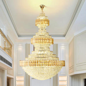 Fábrica China <span class=keywords><strong>Chelier</strong></span> moderno para techos altos Luz de techo Sala de estar Candelabros y luces colgantes a buen precio - Product Image 2