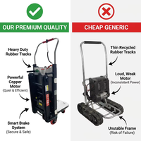 Yüksek Performanslı Seri 500kg Maksimum Yük Taşıma Kapasiteli Elektrikli Güçlü Servis Kabini Taşıma Amaçlı Elektrikli Merdiven Çıkıcı