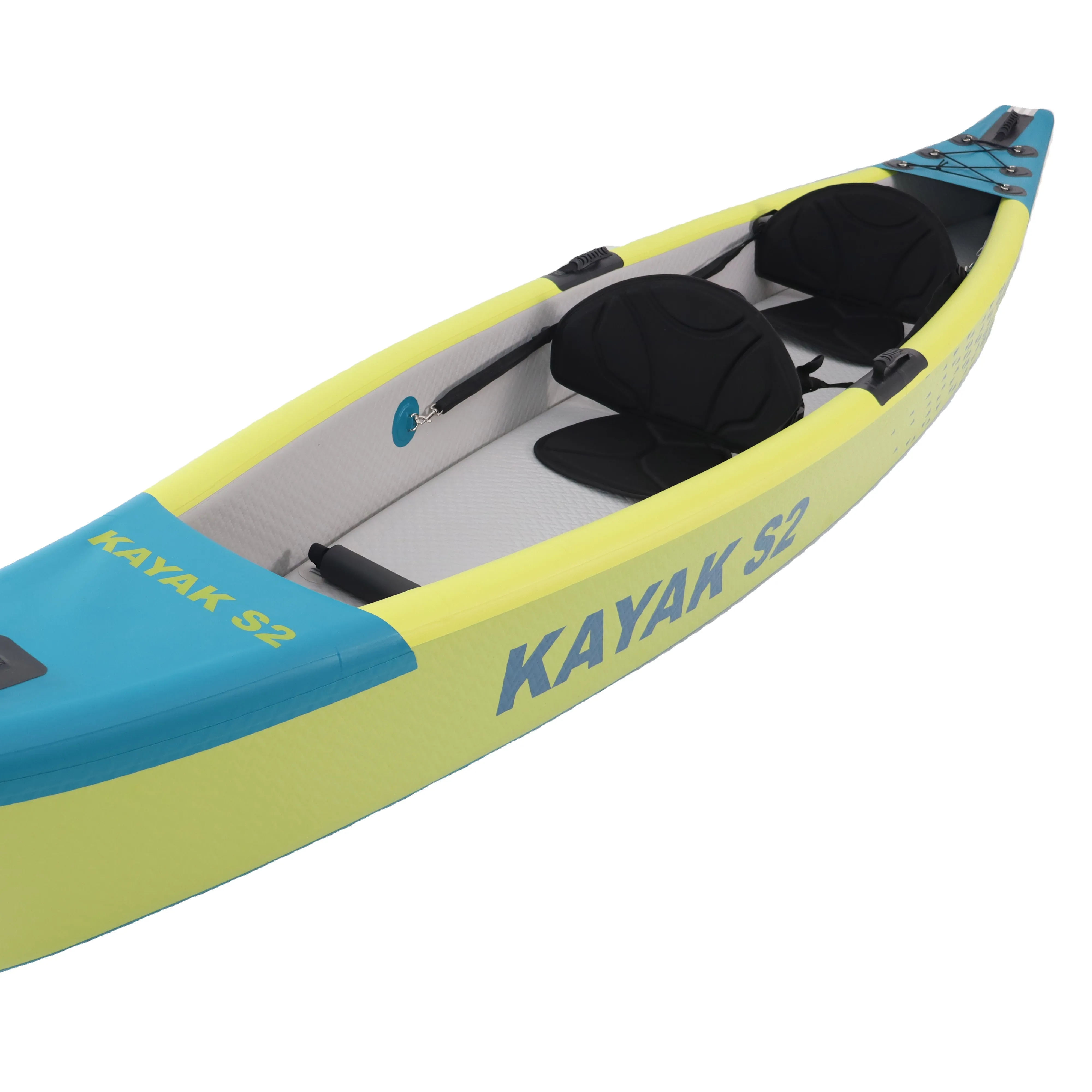 2 Người Drop Stitch Inflatable Kayak Câu Cá Kayak Thuyền Gấp Xuồng Kayak Bán Chạy Nhất
