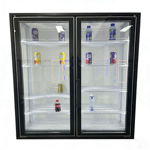 Vitrine Réfrigérée Commerciale à Double Température avec Porte Vitrée pour Restaurants, Bars, Vins Réfrigérés et Desserts Frais - Product Image 6
