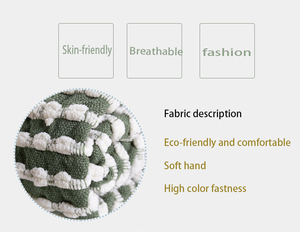 Couverture blanche super Spot, tissage de luxe, pour canapé - Product Image 6