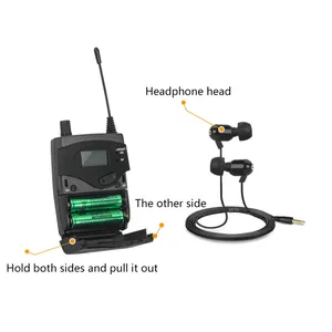 Ew300 trong tai Màn hình hệ thống không dây ew300g3 IEM máy phát duy nhất giám sát chuyên nghiệp - Product Image 6