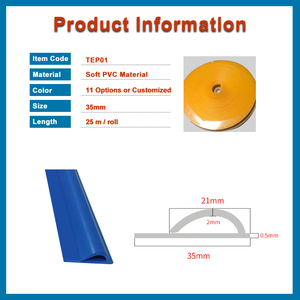 Bande <span class=keywords><strong>de</strong></span> transition pour revêtements <span class=keywords><strong>de</strong></span> sol en PVC au design moderne Capuchon supérieur en plastique flexible avec <span class=keywords><strong>joint</strong></span> <span class=keywords><strong>de</strong></span> capsulage en vinyle pour usage hospitalier - Product Image 2