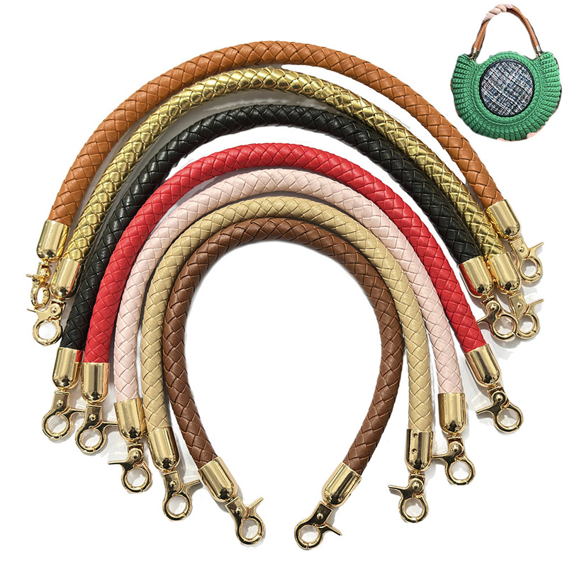 Women s PU Leather Woven Bag