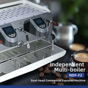 Naixer Italy American Combo <strong>Coffee</strong> <strong>Machine</strong> Oem Commercial Semi Automatic Double Head <strong>pink</strong> Espresso <strong>Coffee</strong> <strong>Machine</strong> - Product Image 3