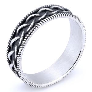 Anillo de hombre con brújula vikinga de la nueva mitología nórdica, de acero inoxidable 316L, para boda, compromiso o regalo. - Product Image 3