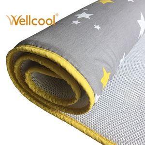 En gros pas cher lavable refroidissement 100% polyester 3d entretoise air maille tissu nouveau-né couverture de lit bébé <span class=keywords><strong>berceau</strong></span> matelas - Product Image 1