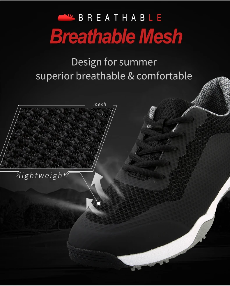 PGM XZ119 golf shoes waterproof breathable custom golf shoes for man