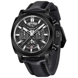 Nuevo Reloj BENYAR BY-5205 para Hombre, Marca de Moda, Correa de Cuero, Resistente al Agua, Deportivo, Cronógrafo de Cuarzo, 2025 - Product Image 5