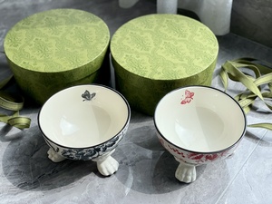 Bol pour animaux de compagnie imprimé en céramique Bol pour chat Bol pour chien Fournitures pour animaux de compagnie - Product Image 4