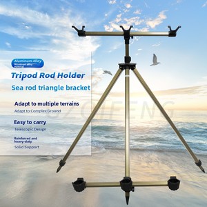Support de canne à pêche réglable pour la pêche à la carpe, équipement de surfcasting, trépied – Fabrication chinoise - Product Image 2