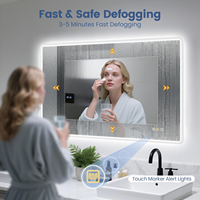 Miroir Android de haute qualité, pleine longueur, avec Wifi, Bluetooth, étanche, écran tactile, miroir TV intelligent pour salle de bain