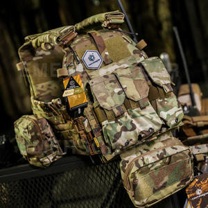 Gilet Tactique Emersongear en Nylon Cordura 500D, Gilet Pare-Balles pour Hommes, Équipement de Combat et d'Entraînement en Extérieur - Product Image 4