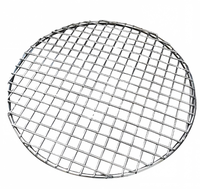 Grille de cuisson en acier galvanisé tissée pour barbecue, avec services de découpe, soudure et pliage pour grillades en extérieur