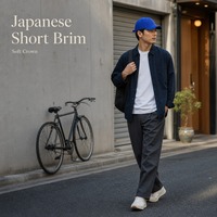 Casquette de baseball à visière courte de style japonais en tissu sergé de coton pur, couleur unie, unisexe pour garçons et filles