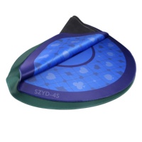 Tapis de jeu de mahjong en néoprène pliable, couverture de table de poker, tapis de jeu antidérapant