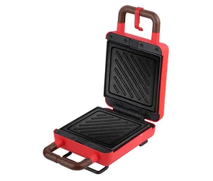 Mini Grill électrique détachable, 1 pièce, machine à Sandwich avec alimentation et lumière, pour petit déjeuner, ménage