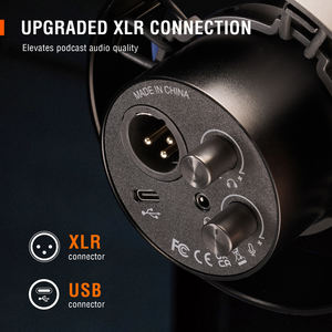 <span class=keywords><strong>Fifine</strong></span> Amplitank T688 USB Studio Micrófono Profesional Dynamic Gaming Micrófonos Mic Wired Podcast XLR Micrófonos - Product Image 5