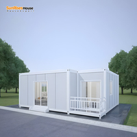 Maison conteneur pliable, amovible et respirante pour atelier, magasin extérieur, hébergement, salle à manger - Emballage plat, vente en gros usine