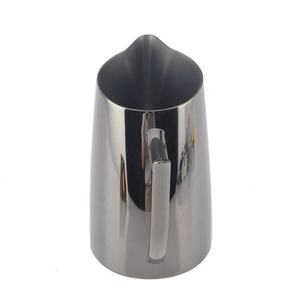 Essentiels pour barista, pichet à mousse de lait en acier inoxydable rond avec bec verseur, 350 ml/600 ml - Product Image 5