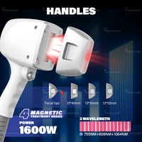 Perfectlaser Professionnel 755nm 808nm 1064nm 15x26mm Taille de spot Ice Plus 100 millions de tirages Appareil d'épilation laser à diode