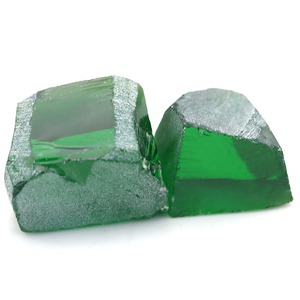 # Đá quý Tsavorite B1713 màu tối, chưa cắt, Nanosital tổng hợp, đá thô, đá rời - Product Image 1